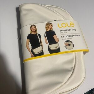 Lole Ivory Crossbody Bag